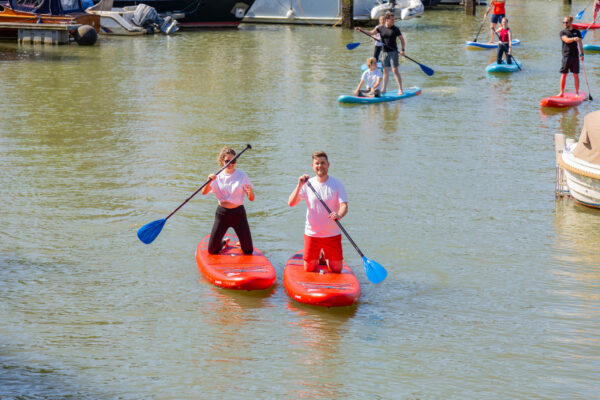 suppen in de binnenstad van dordrecht